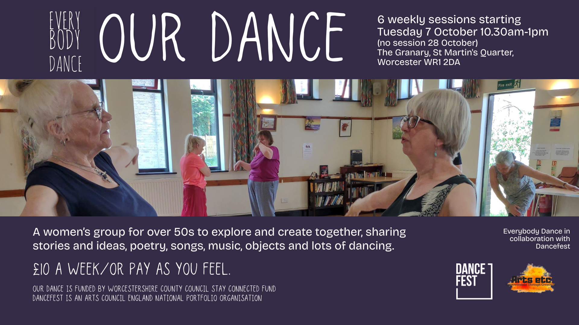 ad for dance classes